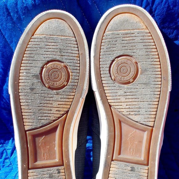 Ralph Lauren Polo Vaughn Sneakers - Size 10-1/2 - Picture 7 of 8